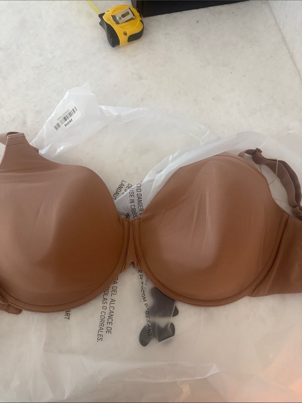 SKIMS Smooth Padded Bra - Chestnut Brown